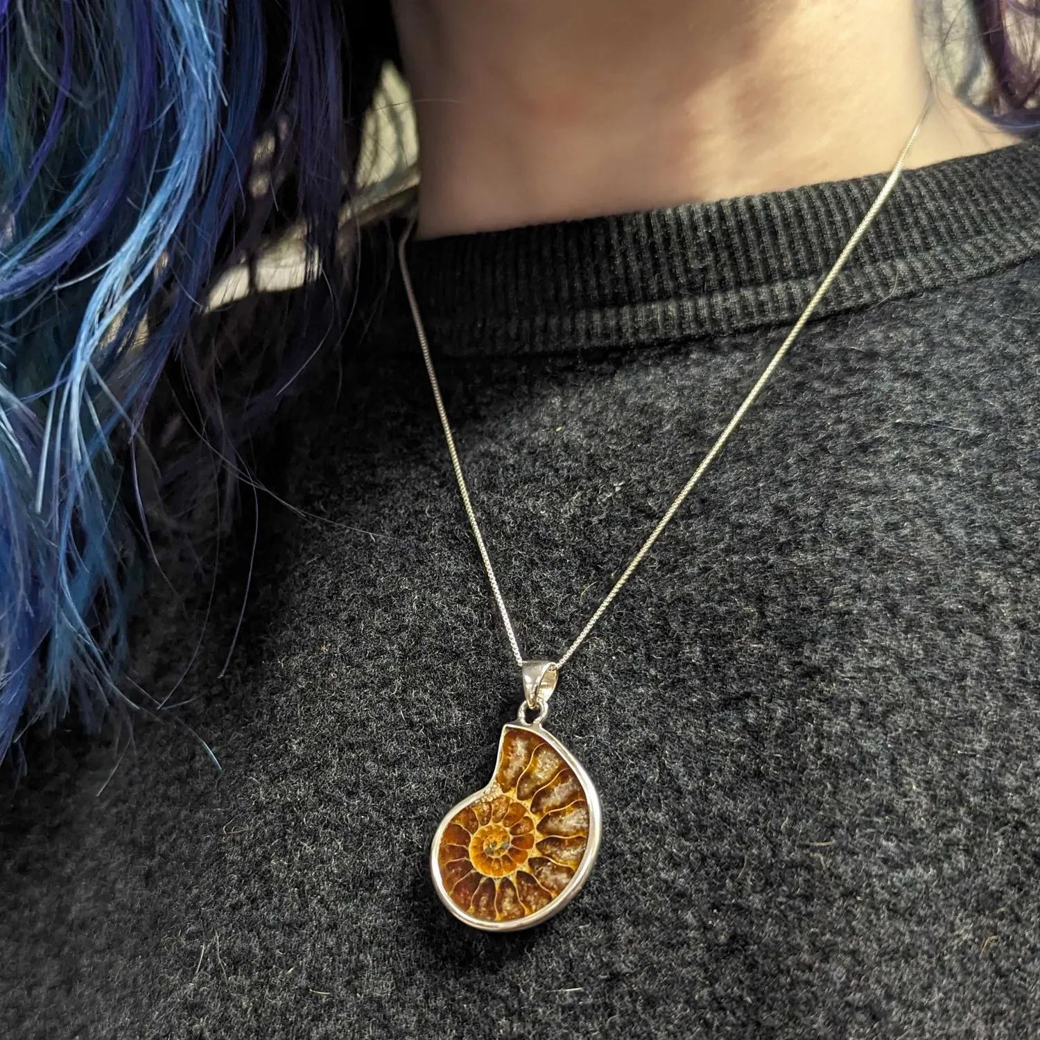 Ammonite Jewelry