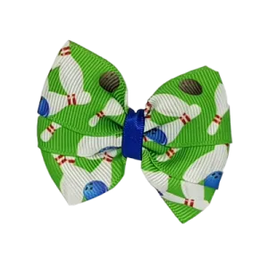 Bella Hair Bow - Ten Pin Bowling