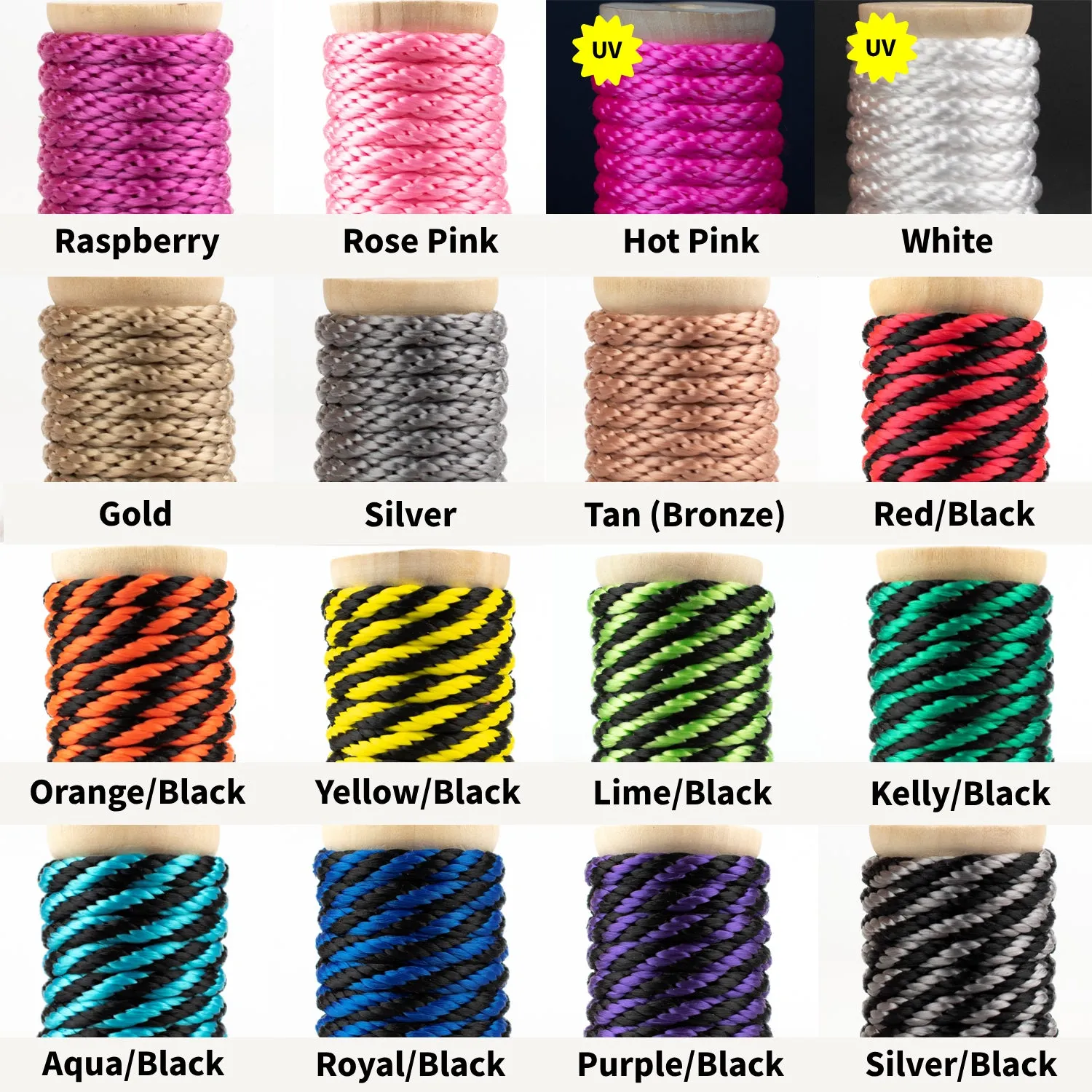 Bondage Rope - 30ft - Single & Bulk – MFP Bondage Rope – 1/4" 6mm - Bulk Discount