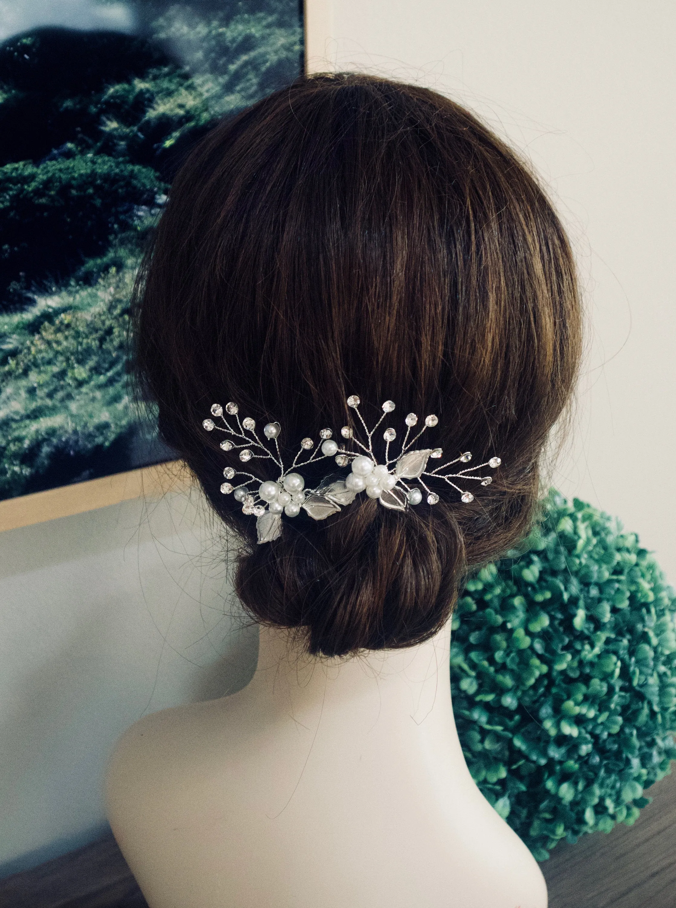 Bridal hair piece Wedding hair piece bridal hair comb bridal hair pins bridal hair accessories wedding hair accessories