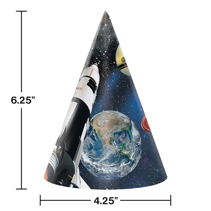 Bulk Space Blast Party Hats (48 per Case)