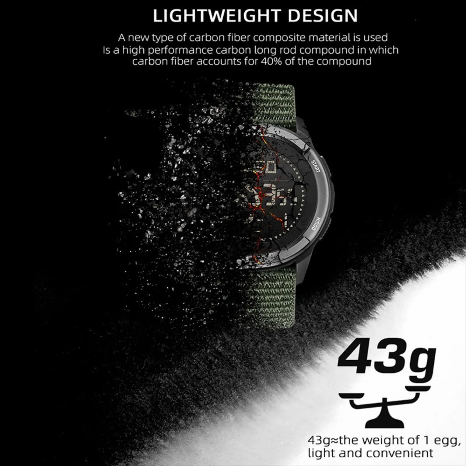 CakCity Military Watches with Compass Hiking Watches for Men Wrist Watches Waterproof Digital Watches for Women/Men Sport Watches Tactical Running Watches