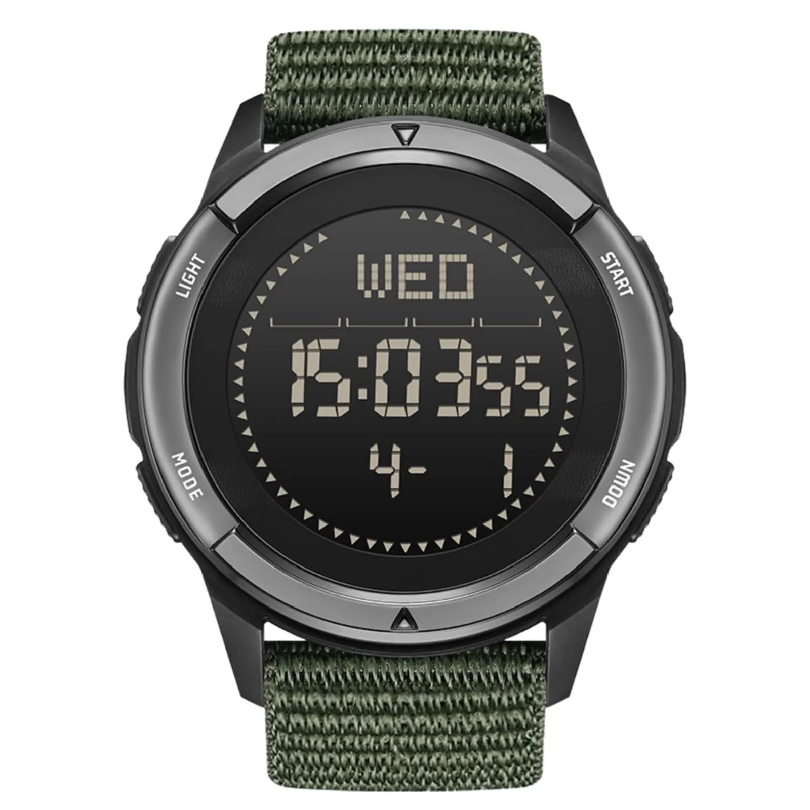 CakCity Military Watches with Compass Hiking Watches for Men Wrist Watches Waterproof Digital Watches for Women/Men Sport Watches Tactical Running Watches