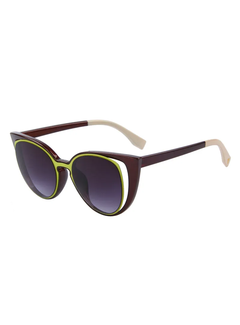 Cat Eye Sunglasses Women Brand Female Sun Glasses