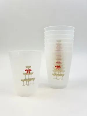 Champagne Tower Cups Set of 8