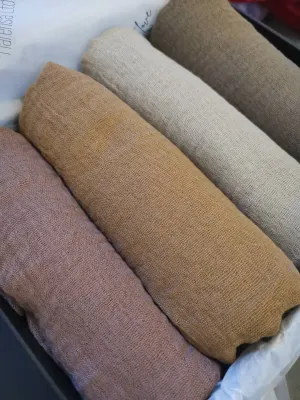Earth colour hijabs, Gift Box for Ladies, 4 pack crinkle cotton scarves, Cotton Hijabs