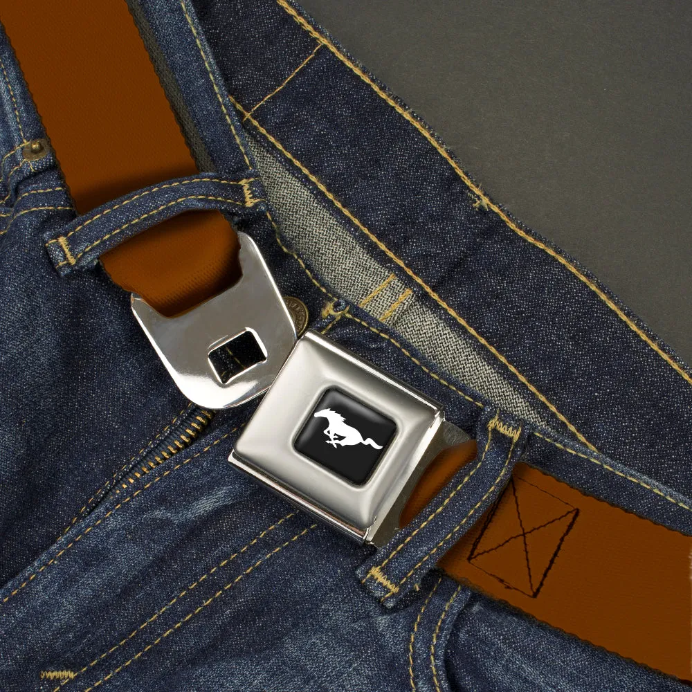 Ford Mustang Seatbelt Belt - Brown Webbing