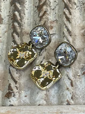 Free Form Starburst Earring