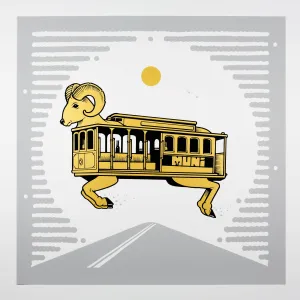 Jeremy Fish - "Bombing Hills" Print