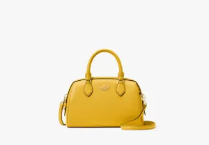Madison Saffiano Leather Duffle Crossbody