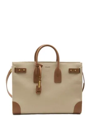 Men's Sac De Jour Thin Shopper Bag in Nude & Neutrals | Size UNICA | 781934FAC7T