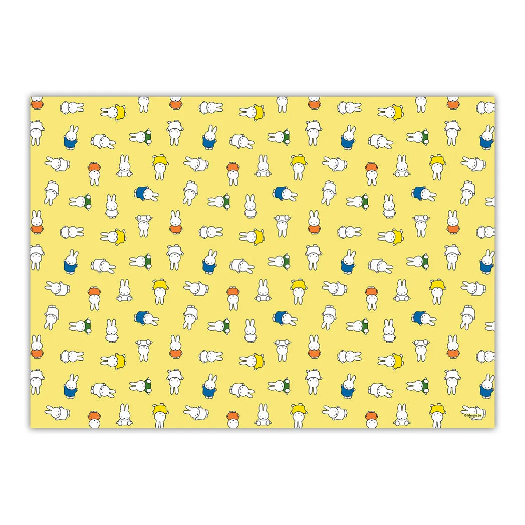 Miffy All Over Yellow Gift Wrap