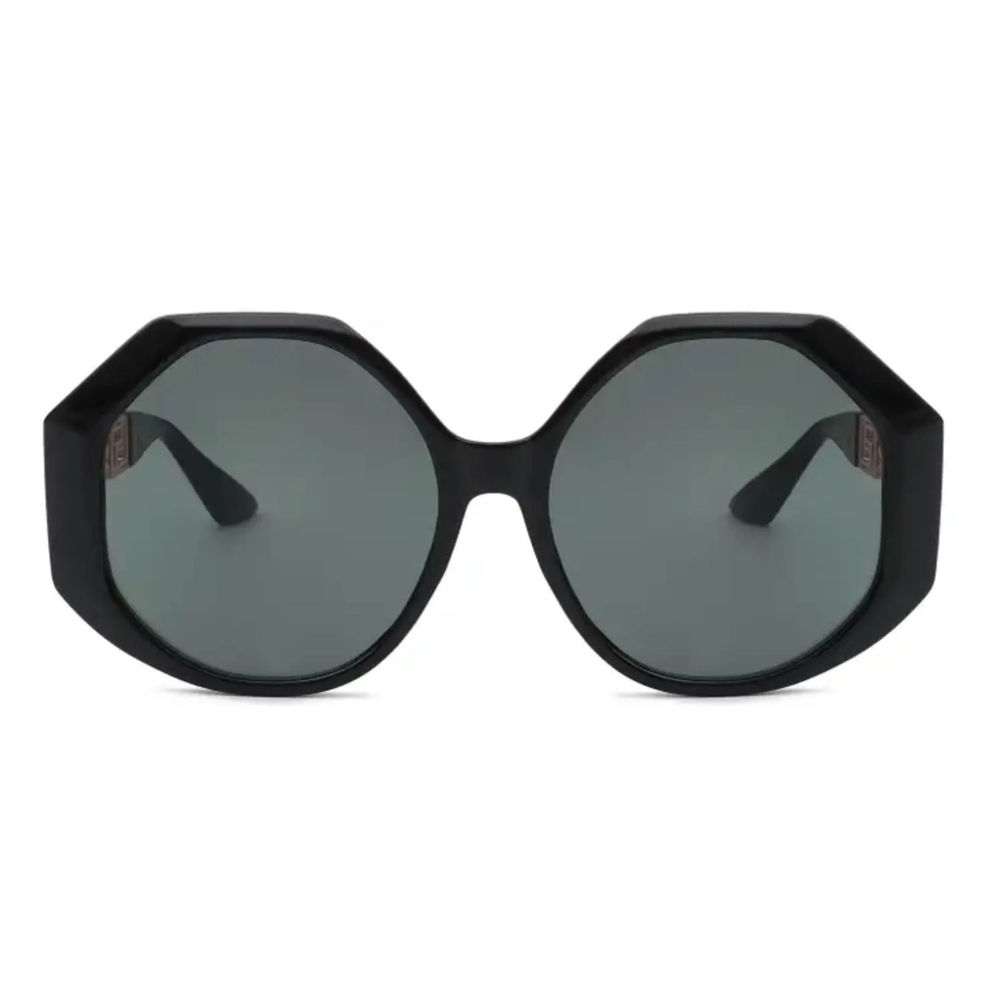 Oversized Round Geometric Ladies Sunglasses