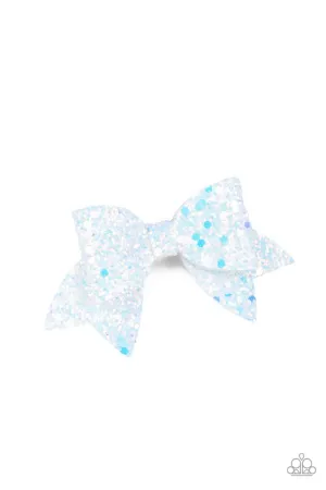 Paparazzi Hair Accessories ~ Confetti Princess - White