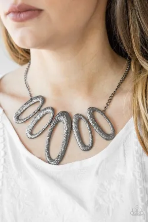 Paparazzi Necklace - Easy, Tigress! - Black