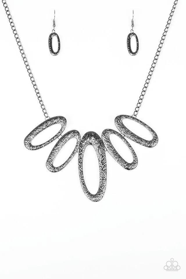 Paparazzi Necklace - Easy, Tigress! - Black