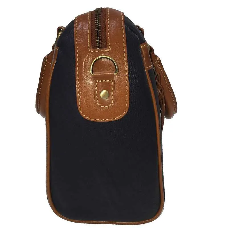 Prelude Navy Twin Grab Handle Bag