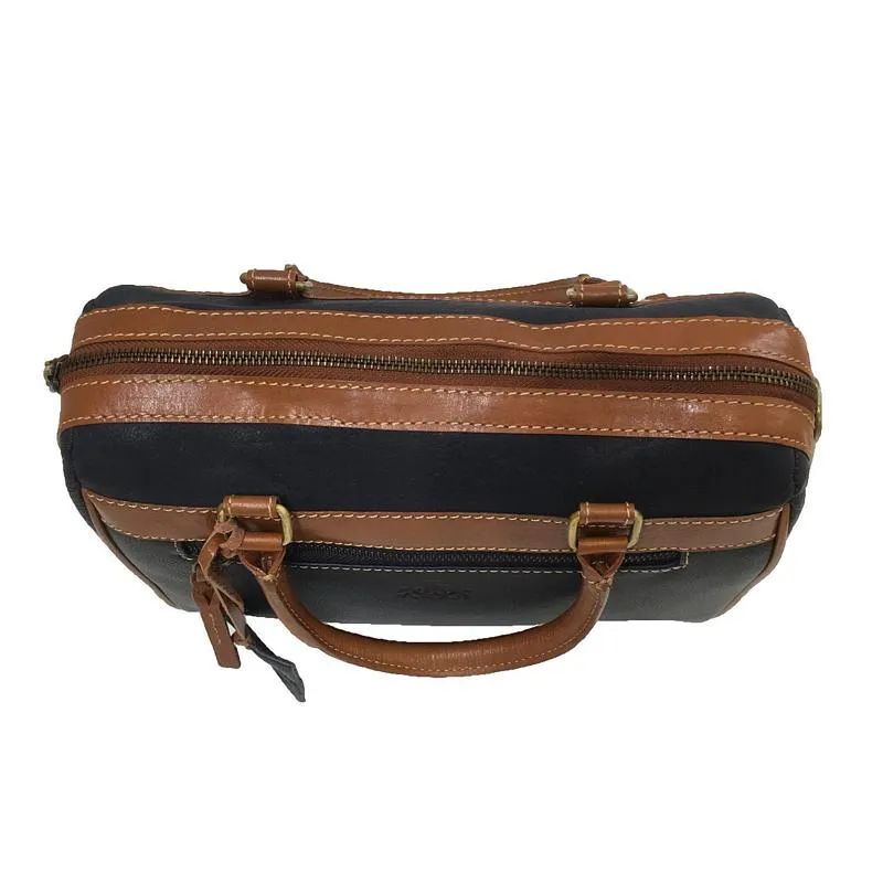 Prelude Navy Twin Grab Handle Bag