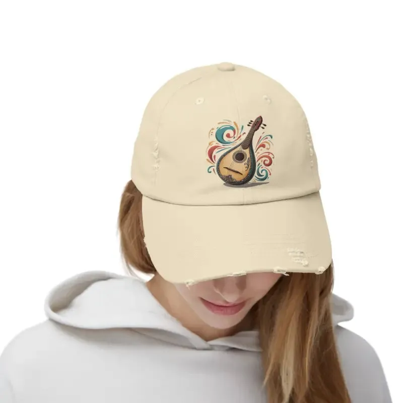 Ruggedly Stylish Cotton Twill Distressed Hats