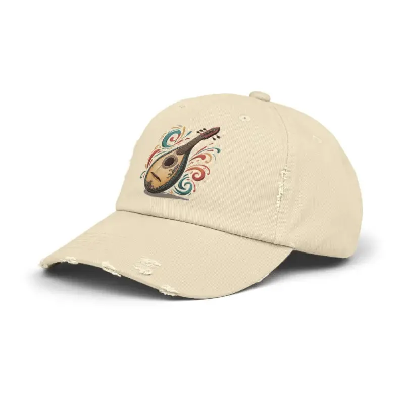 Ruggedly Stylish Cotton Twill Distressed Hats