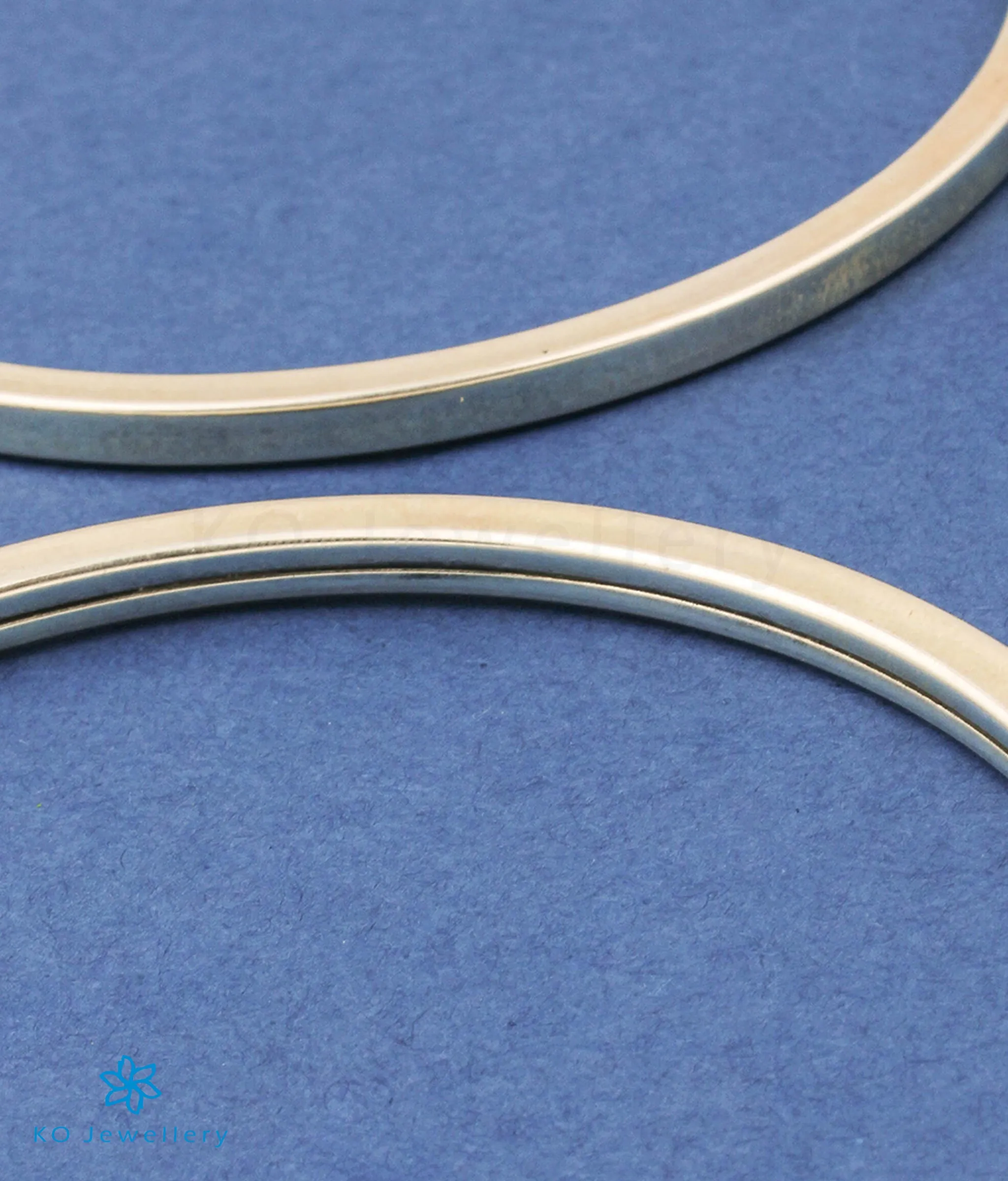 The Ira Silver Cuff Anklets