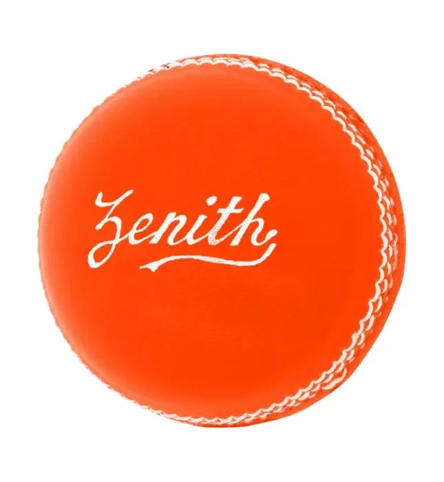 Zenith Orange Cricket Ball 156g