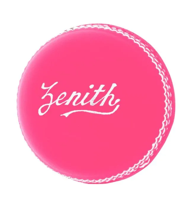 Zenith Pink Cricket Ball 156g